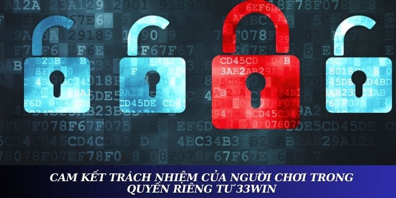 Cam kết trách nhiệm người chơi trong quyền riêng tư 33WIN